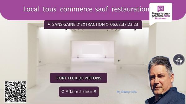 LALOUVESC - MURS COMMERCIAUX LIBRES