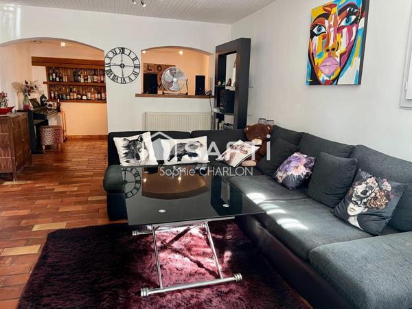 Bourg les Valence, maison familiale de caractère, 4 chambres, terrasse et 1207m2 de jardin