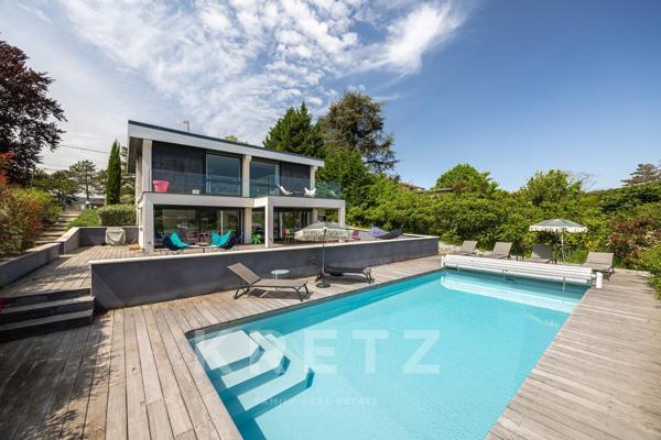 Maison d'architecte avec vue à Marcilly D'Azergues