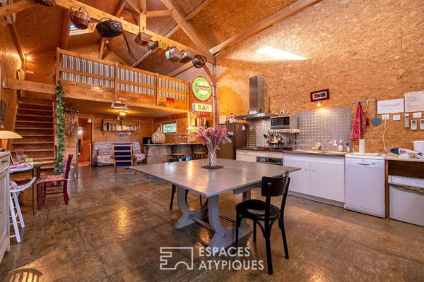 Immobilier atypique façon séchoir à tabac