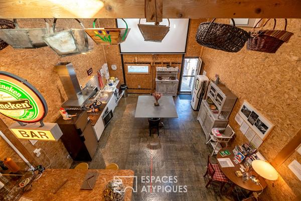 Immobilier atypique façon séchoir à tabac