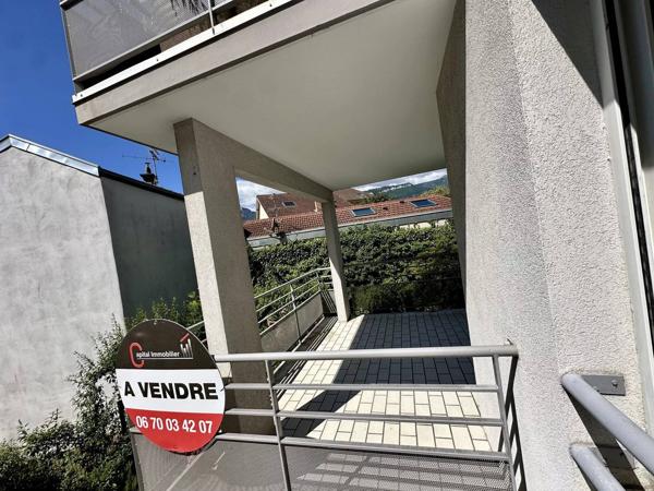 GRENOBLE – QUAI DE LA GRAILLE – T3 AVEC TERRASSE + GARAGE