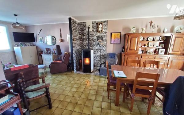 Maison de plain pied F5 de 96 m² terrain 1550 m²