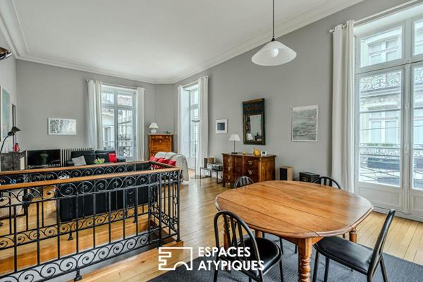 Duplex lumineux, spacieux – Nantes Centre Graslin Dobrée