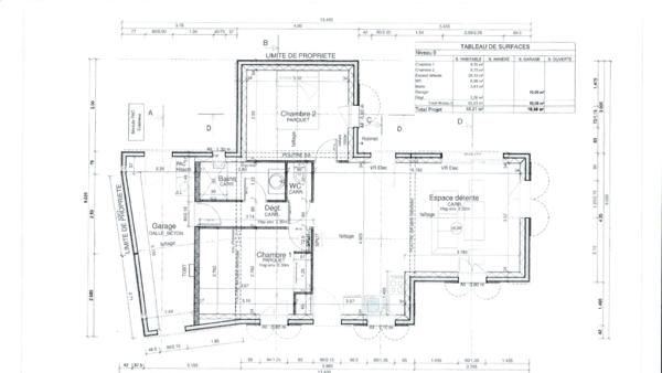 Terrain de 285m²
