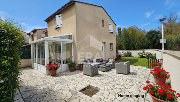 Canet-en-Roussillon : maison 3 faces à vendre avec jardin et stationnement