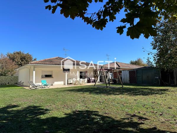 Maison plain-pied de 80 m² -  Proche centre du Pian Médoc