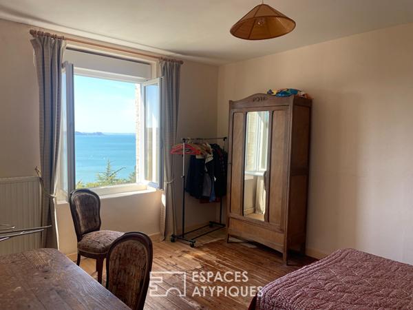 Villa Bourgeoise des années 20 avec vue mer panoramique