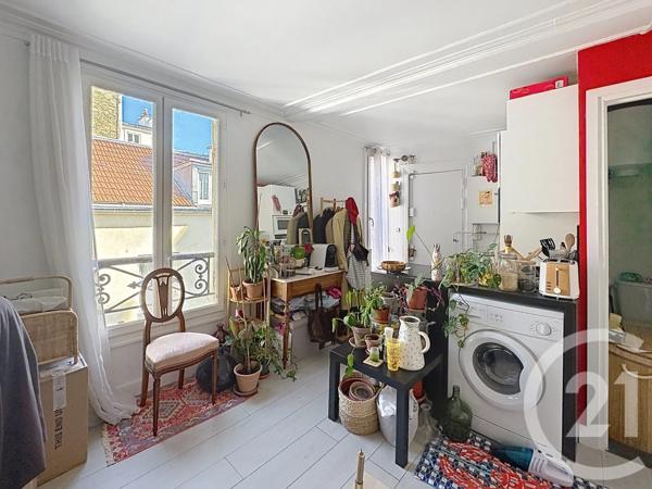 Appartement F1 à vendre  1 pièce - 21 m 2   PARIS  - 75018