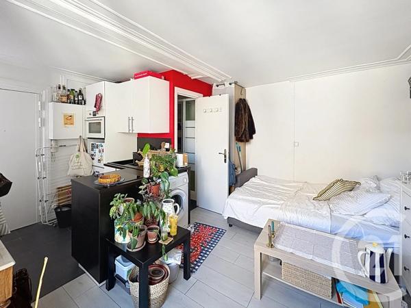 Appartement F1 à vendre  1 pièce - 21 m 2   PARIS  - 75018