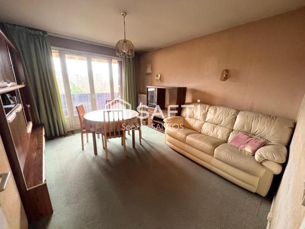 3 pièces - 60 m2 - à 10 min à pied du RER A