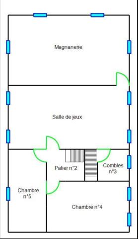 Propriété à vendre 11 pièces /Anduze (30) authentique Mas Cévenol sur terrain 2615 m2