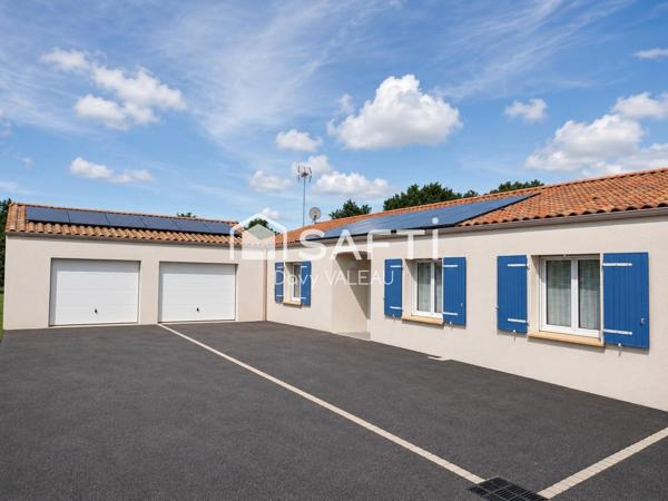 Maison de 115m², 3 chambres, 1 bureau