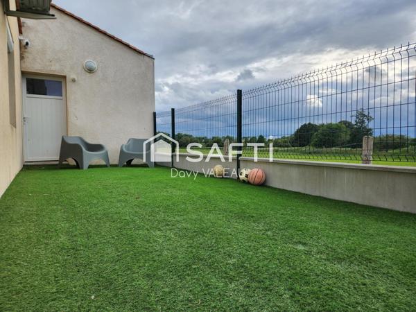 Maison de 115m², 3 chambres, 1 bureau