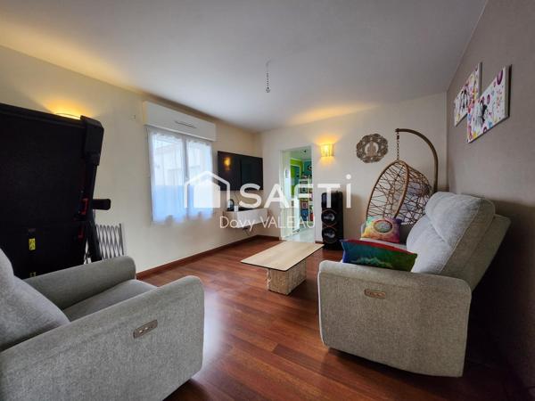 Maison de 115m², 3 chambres, 1 bureau