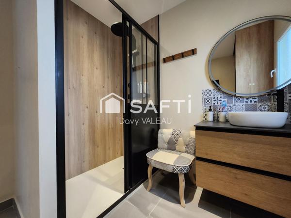 Maison de 115m², 3 chambres, 1 bureau