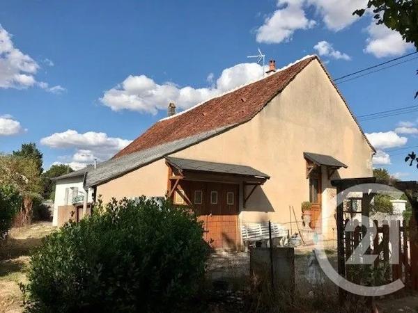 Maison à vendre  3 pièces - 68,52 m 2   OUROUER LES BOURDELINS  - 18