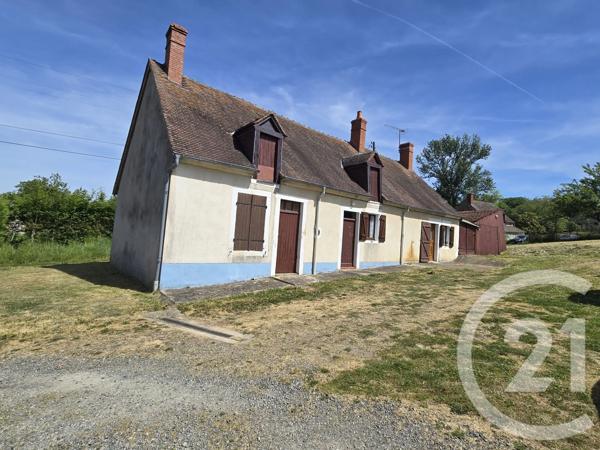 Maison à vendre  3 pièces - 68,52 m 2   OUROUER LES BOURDELINS  - 18