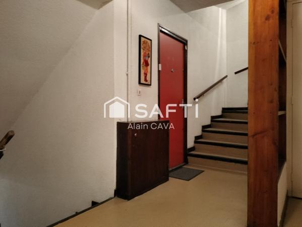 Appartement de 40m² au 1er étage sans ascenseur