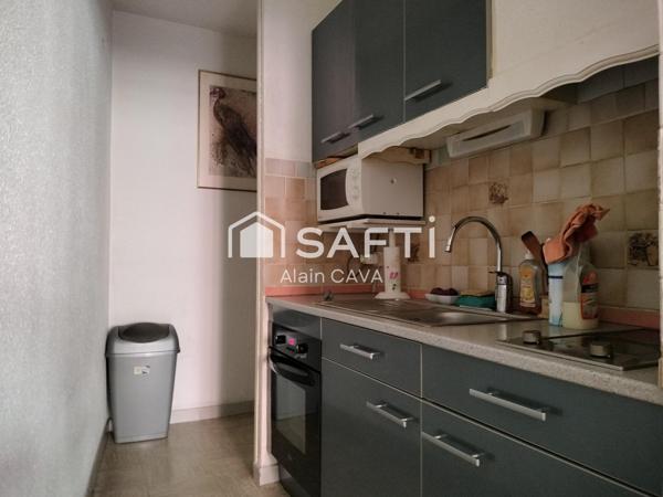 Appartement de 40m² au 1er étage sans ascenseur
