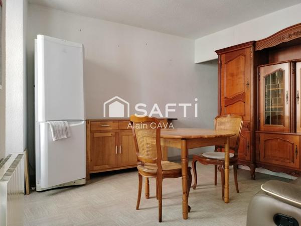 Appartement de 40m² au 1er étage sans ascenseur