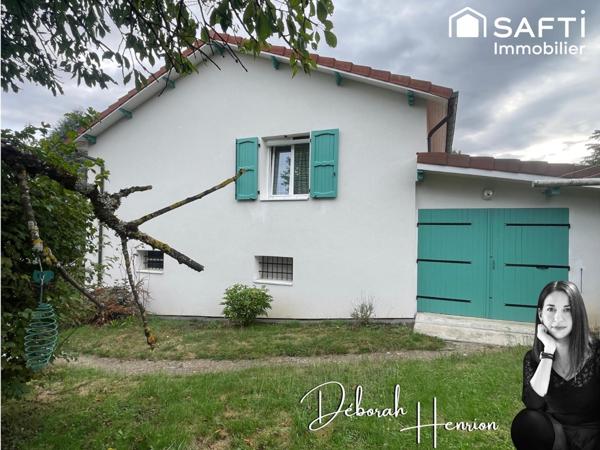 Maison familiale avec garages et jardin – La Tour-du-Pin