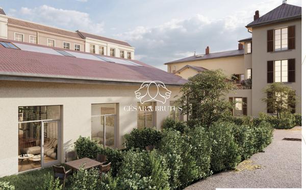 Duplex en plateau brut – 62 m2 – Tassin