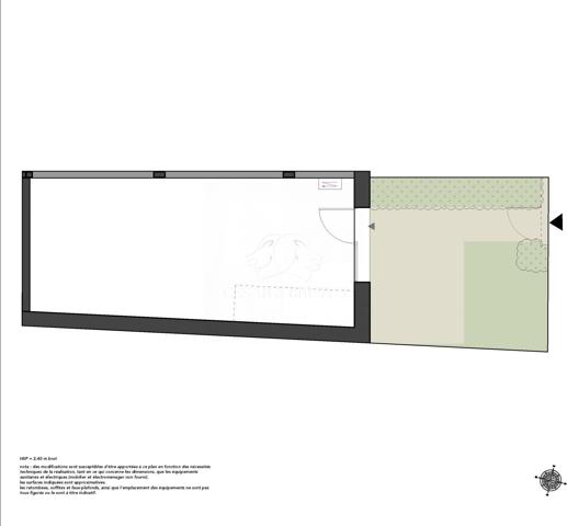 Duplex en plateau brut – 62 m2 – Tassin