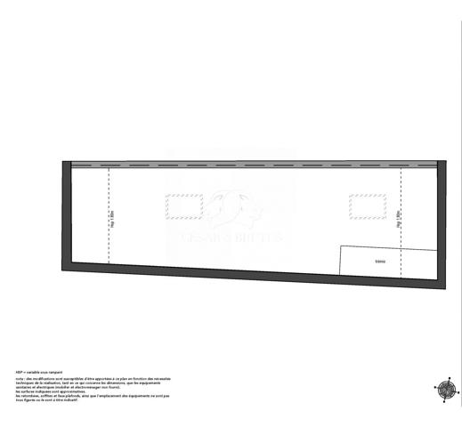 Duplex en plateau brut – 62 m2 – Tassin