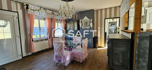 Maison semi mitoyenne - semi plain pied - Jardin - Garage