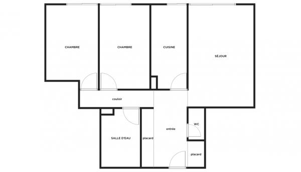 Appartement à vendre 3 pièces 62 m² Saint-Jean-de-Luz