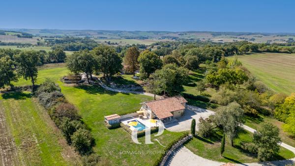 Lectoure (32700) Propriété de Luxe avec Gîte et Deux Piscines
