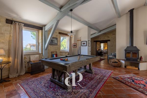 Lectoure (32700) Propriété de Luxe avec Gîte et Deux Piscines