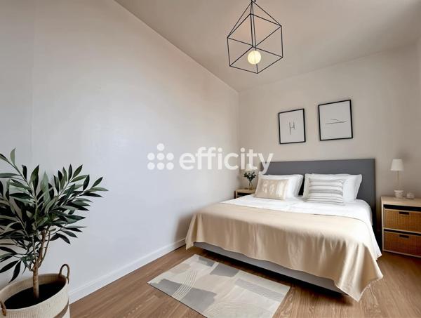 Appartement 3 pièces - 47 m² Exclusivité efficity