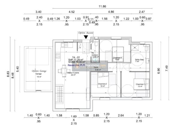 Vente Villa 4 pièces 76 m2 à Olmeta-Di-Tuda