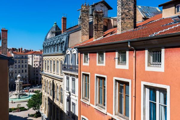 Lyon 2 - Place des jacobins - Appartement de 59,52 m ² - 1 chambre - Balcon
