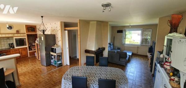 A vendre à VALENCE-EN-POITOU (86700) - Un pavillon de plain-pied de 129m² 