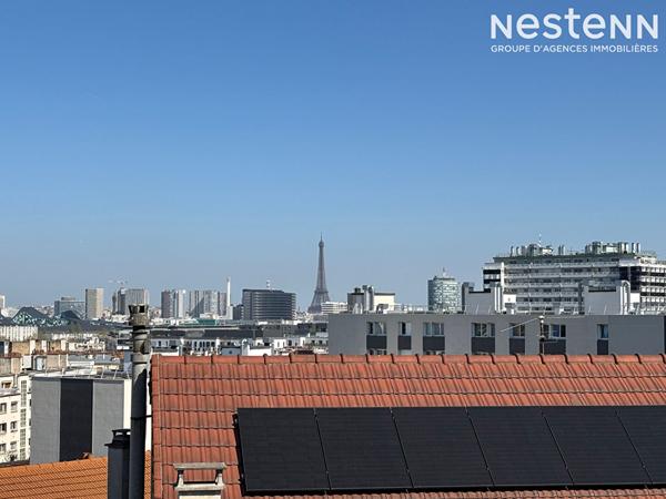 ISSY LES MOULINEAUX - RUE LASSERRE - Vente d'un studio de 19,34 m² au dernier étage