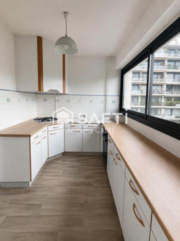 T1 lumineux avec terrasse et vue parc