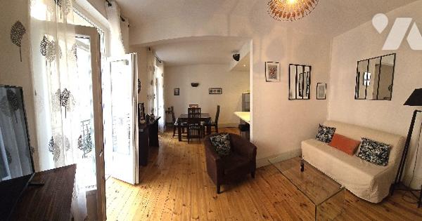 T2 meublé 52 m² – 1er étage – Cœur de ville