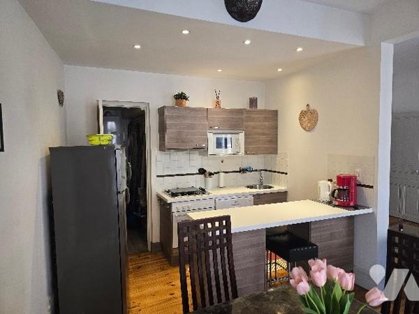 T2 meublé 52 m² – 1er étage – Cœur de ville