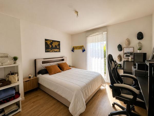 Appartement T2 loué en rez-de-chaussée avec extérieur privatif - Mignaloux-Beauvoir