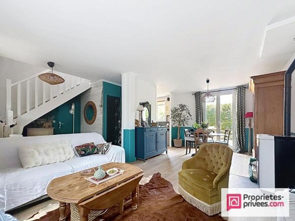 Coup de coeur à Touques ? Maison de 100 m² rénovée avec jardin intimiste et garage à 5 min de Deauville