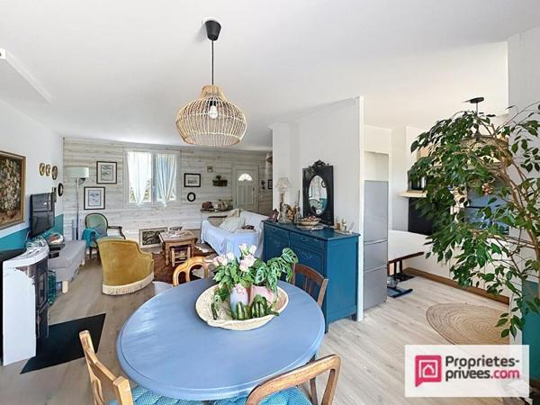 Coup de coeur à Touques ? Maison de 100 m² rénovée avec jardin intimiste et garage à 5 min de Deauville