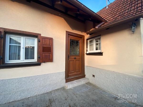 3%.COM Maison à rénover avec jardin sur terrain de 4.85 ares Gougenheim (67270)