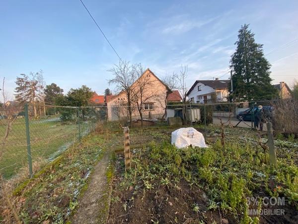 3%.COM Maison à rénover avec jardin sur terrain de 4.85 ares Gougenheim (67270)