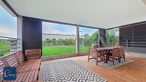 Villa-Appartement de standing, Résidence H2OME, Sous-plex, Double terrasse, Garage et place de parking Divonne-les-Bains 01220