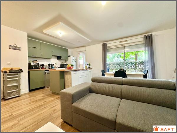 Appartement au RDC avec jardin et place de parking