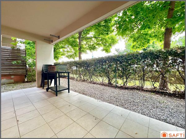 Appartement au RDC avec jardin et place de parking