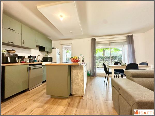 Appartement au RDC avec jardin et place de parking